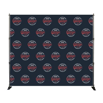 8' X 10' Backdrop Step And Repeat Banner Stand