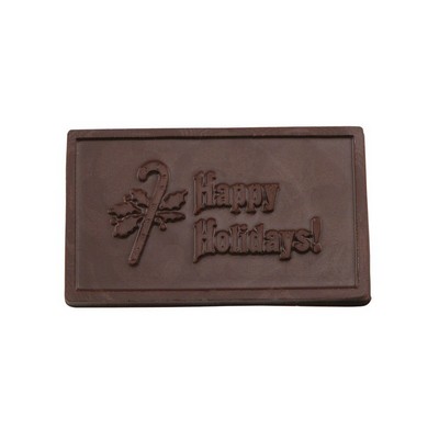 Happy Holidays Chocolate Business Card