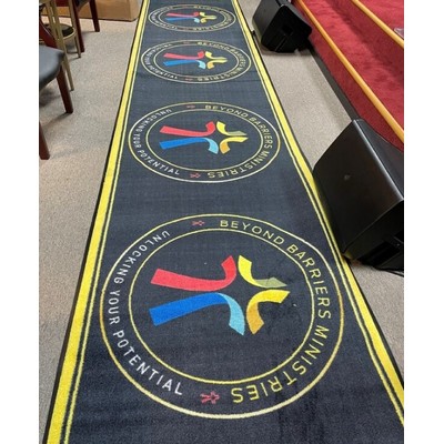 Brand Diplomat Custom Branded Logo Rug - 3' X 15'