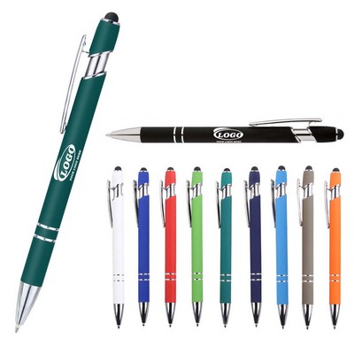 Soft-Touch Aluminum Pen