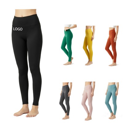 Custom Yoga Leggings Super Soft Lightweight High-Waisted Workout Pants for Women