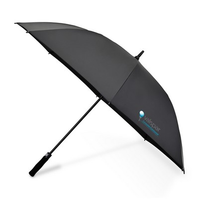 Elements 60" Recycled rPET Auto Open Golf Umbrella - Black