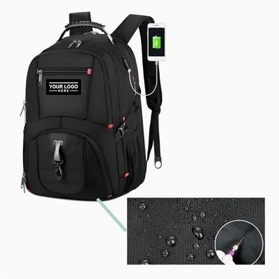 Extra Large Laptop Backpack with USB Charging Port