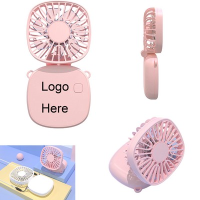 Neck-Hanging Handheld Folding Desktop Silent Fan
