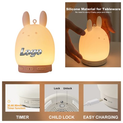 White Noise Pillow-Side Sleep Wireless Bluetooth Speaker