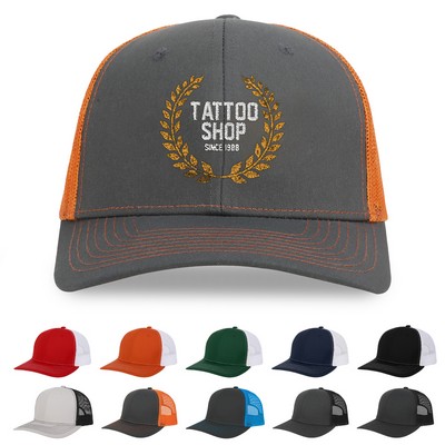 112 Style 6 Panel Snapback Trucker Cap