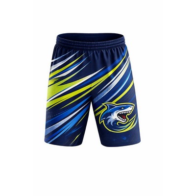 Sublimated Basketball Shorts Standard Length 160 GSM