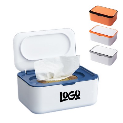 Refillable Plastic Wipe Dispenser