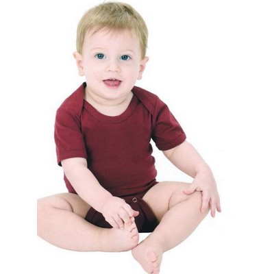MONAG 100% Cotton Infant Short Sleeve Bodysuit