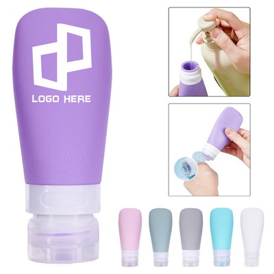 Travel 2Oz Shampoo Lotion Dispenser Set