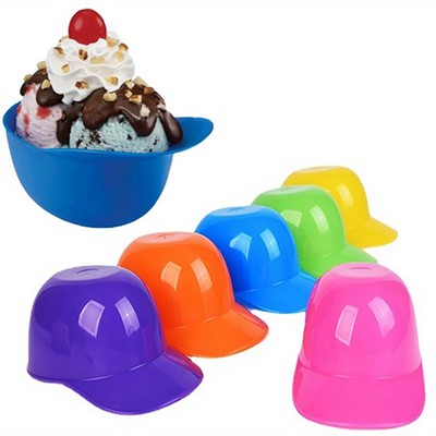 Baseball Helmet Ice Cream Bowl