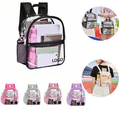 Clear Stadium Backpack Approved Concert Travel Work