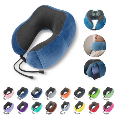 Ergonomic Memory Foam Neck Pillow