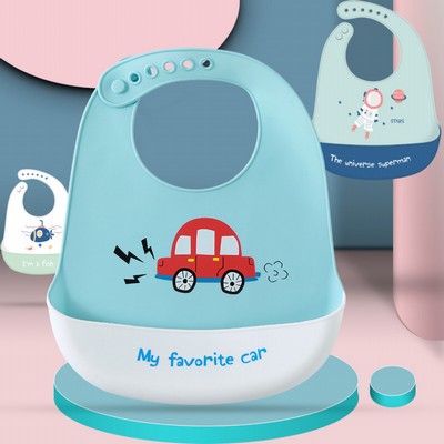 Silicone Adjustable Bib