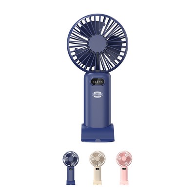 Portable Handheld Phone Stand Fan