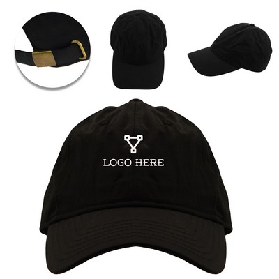 Panel Garment Cotton Twill Baseball Cap