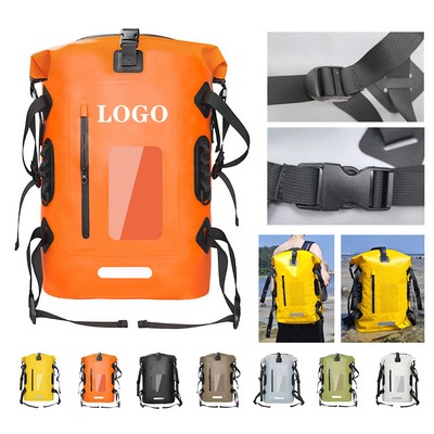 Waterproof PVC Backpack for Outdoor Adventures