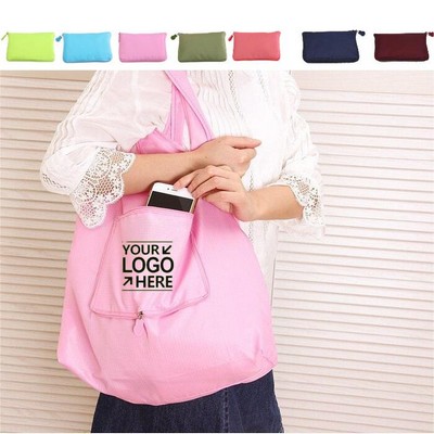 Foldable Oxford Tote Bag Reusable Shopping Tote