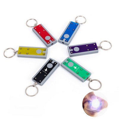 LED Flashlight Keychain