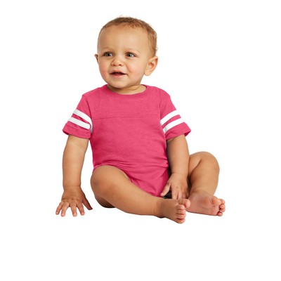 Rabbit Skins™ Infant Football Fine Jersey Bodysuit.