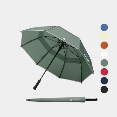 Weatherman® 100% Recycled 55" arc UPF 50+ Walk Umbrella