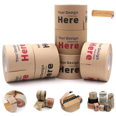 Water-Adhesive Kraft Paper Tape with Fiberglass Filament