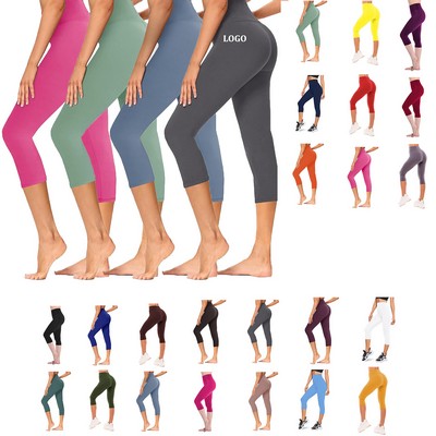 Women Yoga Capri Leggings