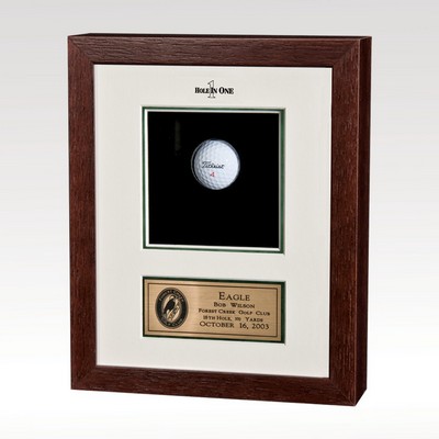 Golf Shadowbox Plaque - 8"x10"