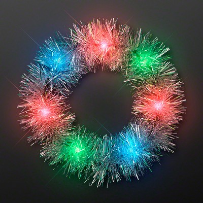 Tinsel Light Up Halo Crown Headband - BLANK