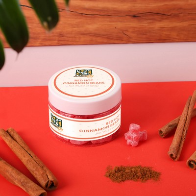 Jelly Belly® Unbearably Hot Cinnamon Bears: Small Jar