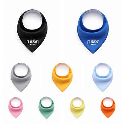 Custom Baby Cotton Bandana Drool Bibs Scarf