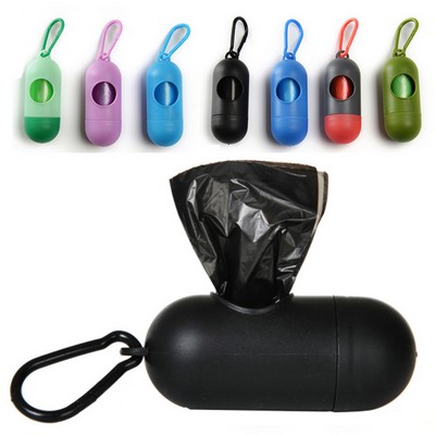 Capsule Shaped Poop Bag Dispenser
