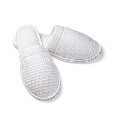 Men's Closed Toe Waffle Slipper