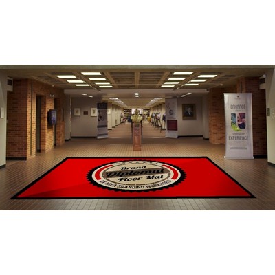 Brand Diplomat Custom Branded Logo Rug - 3' X 7'