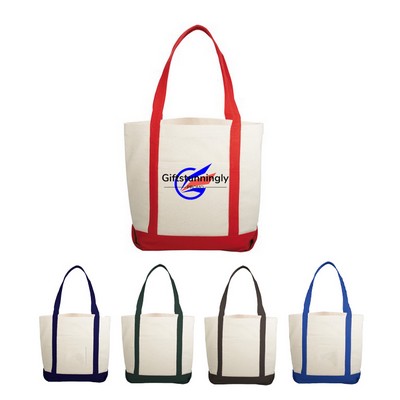 10 oz. Cotton Canvas Boat Tote