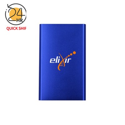 Ultra-Slim Aluminum Power Bank 4000mAh UL Certified