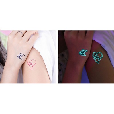 Glow-in-the-Dark Temporary Tattoo