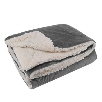 Micro Mink Sherpa 60" x 72" Blanket (BLANK)