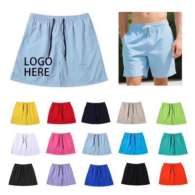 Men's Quick Drying And Breathable Beach Trunks Shorts