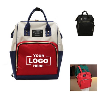 Various-function Large Capacity Mummy Bag Diaper Backpack