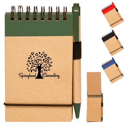 3 x 5" Eco Jotters with Pen