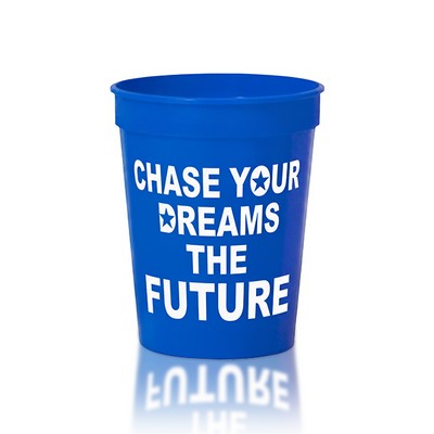 16 Oz. Fluted Stadium Cup (Screen Printed)