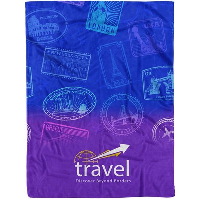 ProColor Double Sided Plush Lap Blanket 30" x 40"