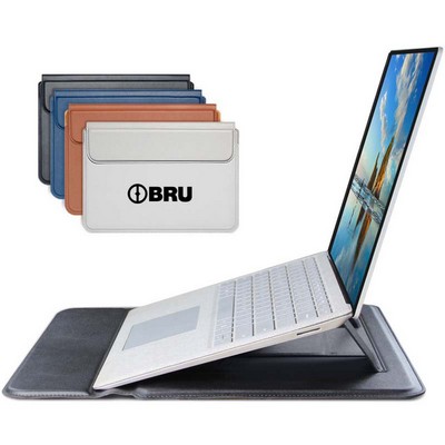 Slim Laptop Sleeve PU Leather Case Bag