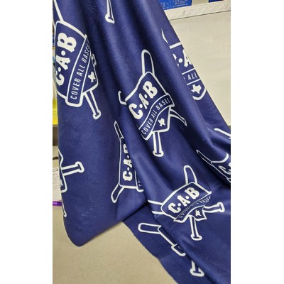 Fleece 60" x 80" Blanket Dye Sublimated