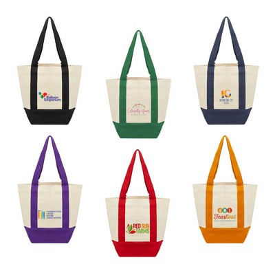 Jornikolor Small Starboard Recycled 10 oz. Cotton Tote Bag