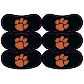 Eye Strips - 3 Pair Eye Black - Peel & Stick Tattoo Sheet