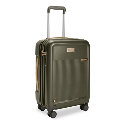 Briggs & Riley Sympatico 3.0 Global Carry-On Expandable Spinner Luggage - Olive