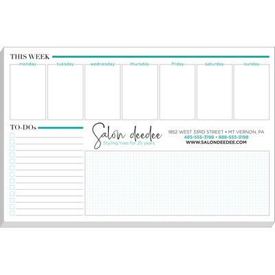 Medium 50-Sheet Jot-It Note Pad (5 ½" x 8 ½")