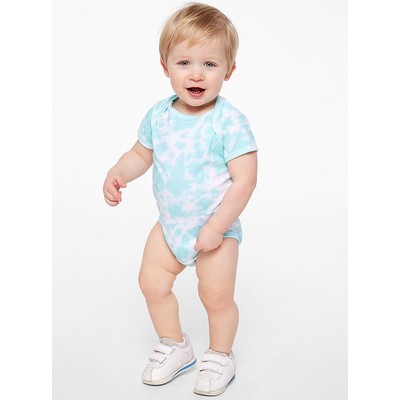 Rabbit Skins Infant Lap Shoulder Short Sleeve Fine Jersey Bodysuit